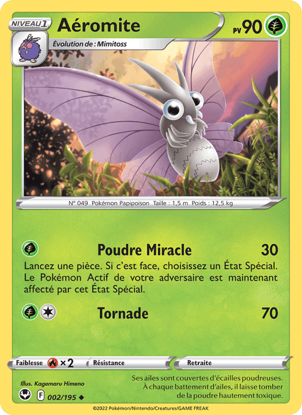 Aéromite, carte 002 de Tempête Argentée
