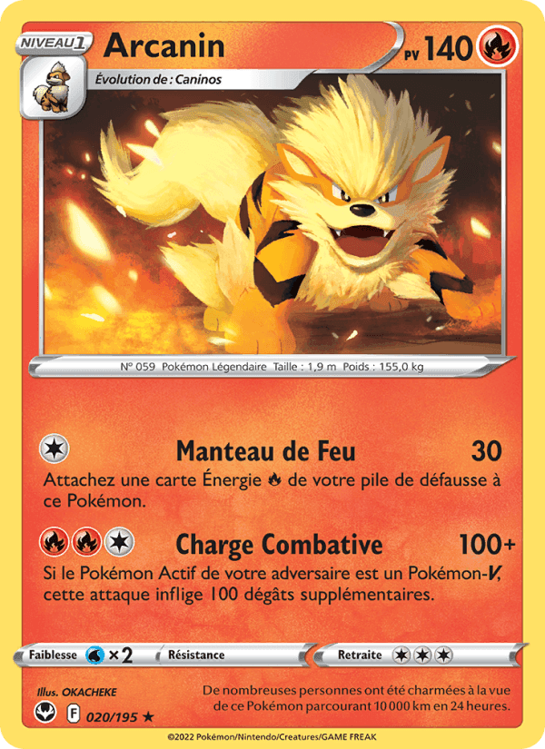 Arcanin, carte 020 de Tempête Argentée
