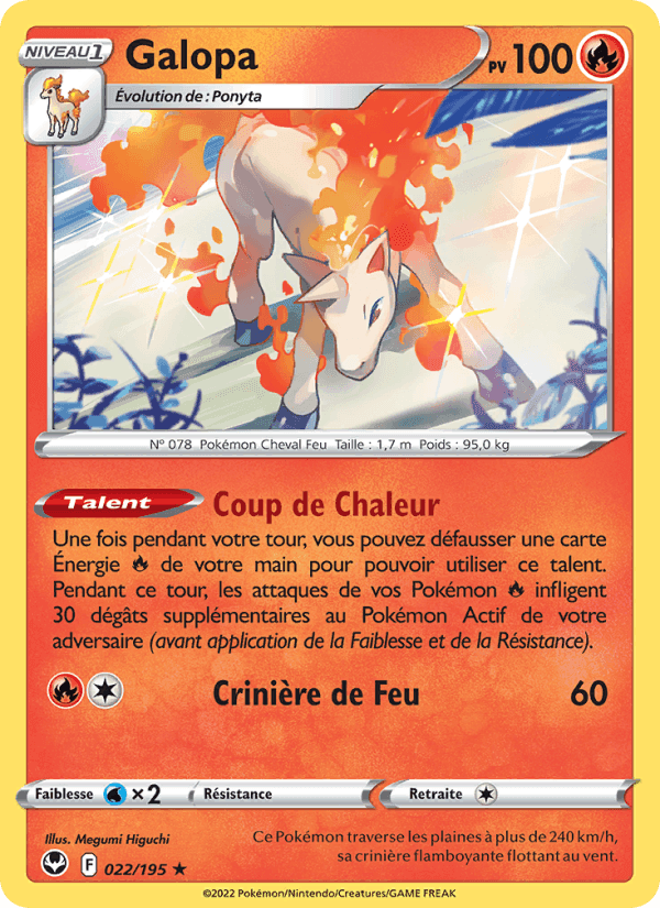 Galopa, carta 022 di Tempête Argentée