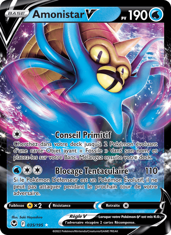 Amonistar V, carte 035 de Tempête Argentée