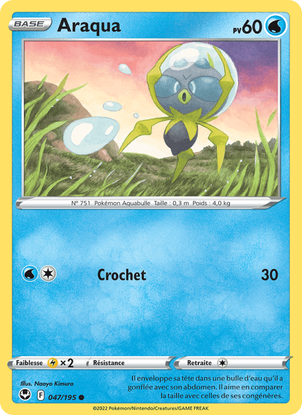 Araqua, card 047 from Tempête Argentée