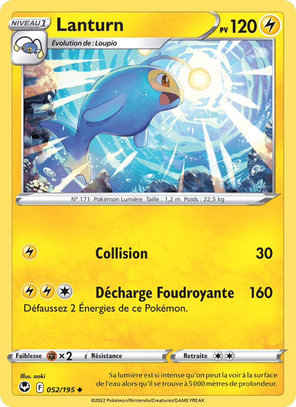 Lanturn, carta 052 di Tempête Argentée