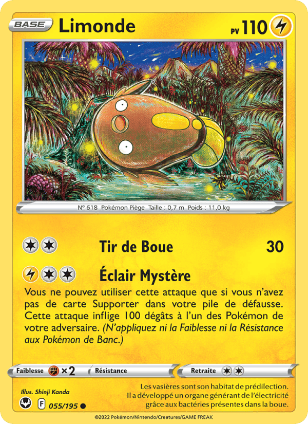 Limonde, card 055 from Tempête Argentée
