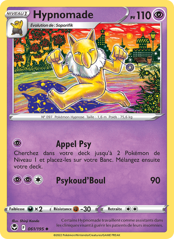 Hypnomade, carte 061 de Tempête Argentée
