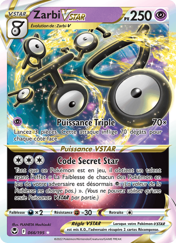 Zarbi VSTAR, card 066 from Tempête Argentée