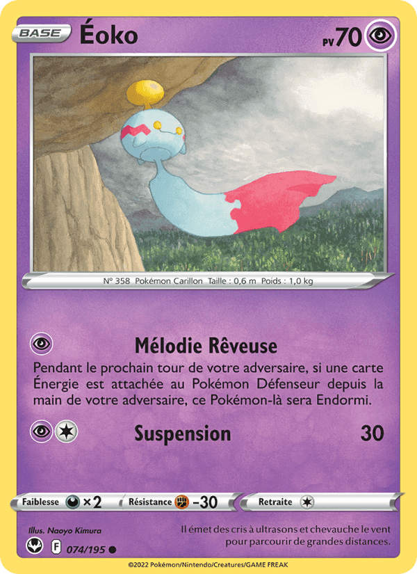 Éoko, carte 074 de Tempête Argentée