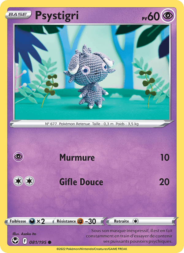 Psystigri, card 081 from Tempête Argentée