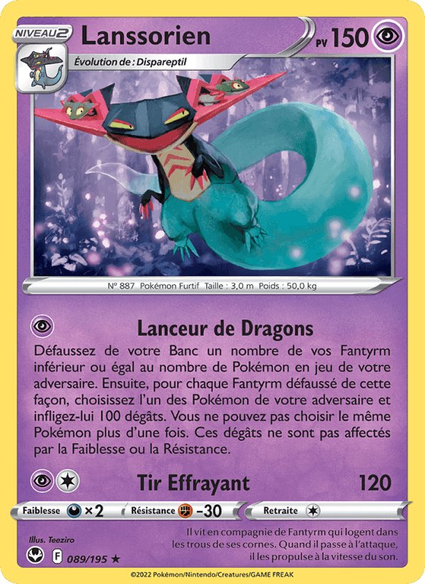 Lanssorien, card 089 from Tempête Argentée