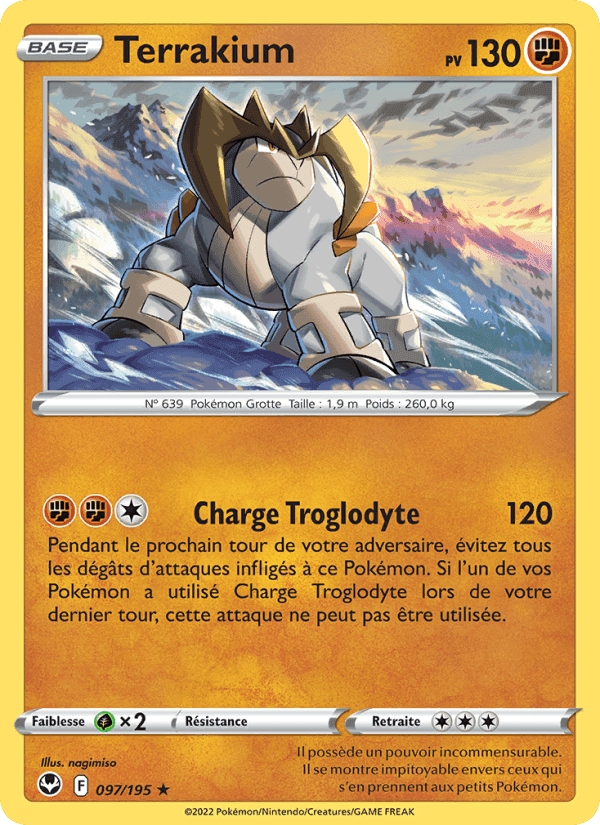 Terrakium, carte 097 de Tempête Argentée
