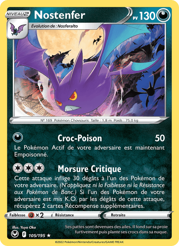 Nostenfer, card 105 from Tempête Argentée