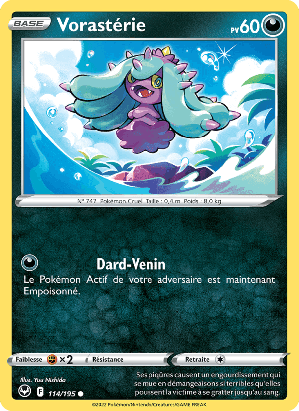 Vorastérie, card 114 from Tempête Argentée