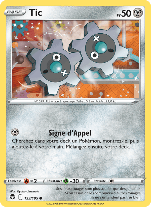 Tic, card 123 from Tempête Argentée