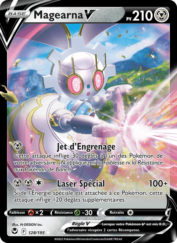 Magearna V, carte 128 de Tempête Argentée