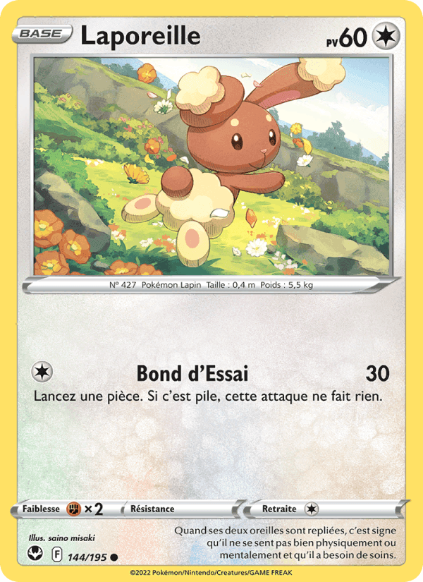 Laporeille, card 144 from Tempête Argentée