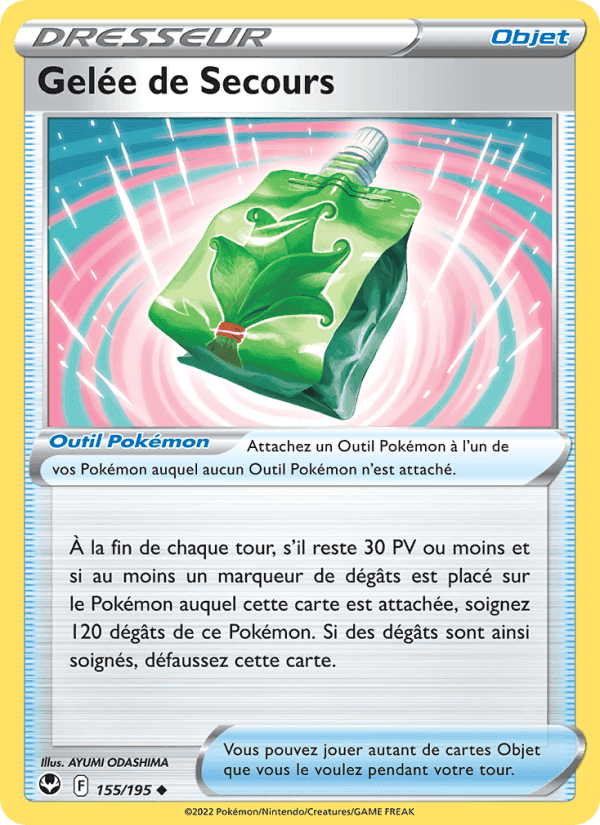 Gelée de Secours, card 155 from Tempête Argentée