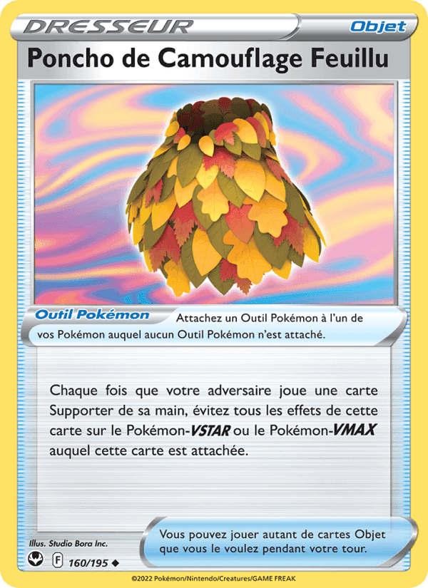 Poncho de Camouflage Feuillu, card 160 from Tempête Argentée