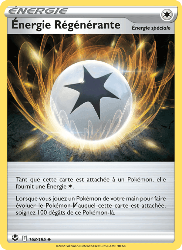 Énergie Régénérante, card 168 from Tempête Argentée