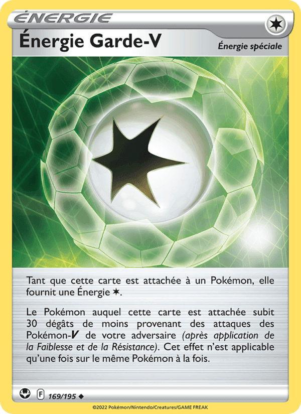 Énergie Garde V, card 169 from Tempête Argentée