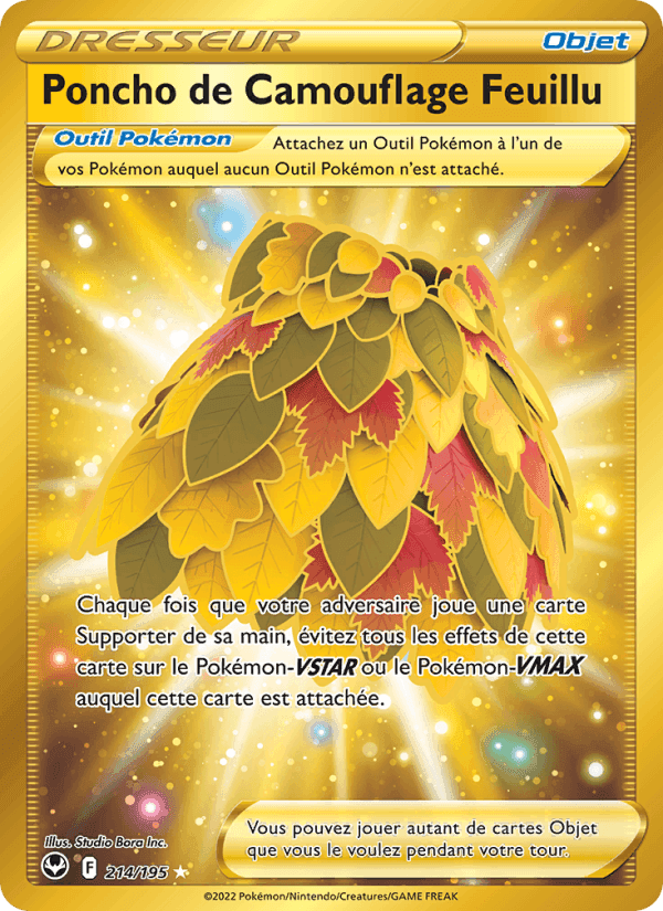 Poncho de Camouflage Feuillu, card 214 from Tempête Argentée