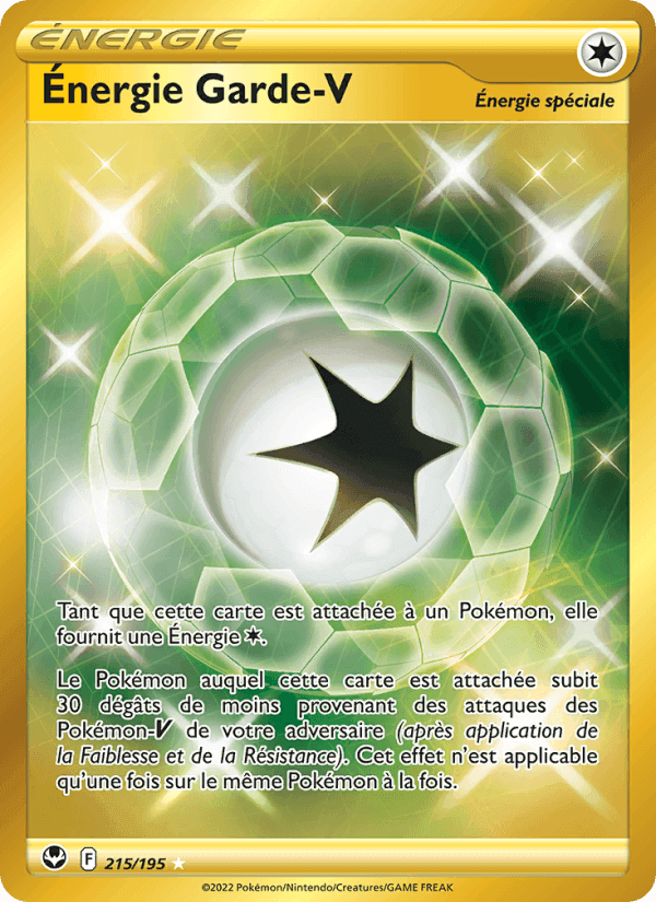 Énergie Garde V, card 215 from Tempête Argentée