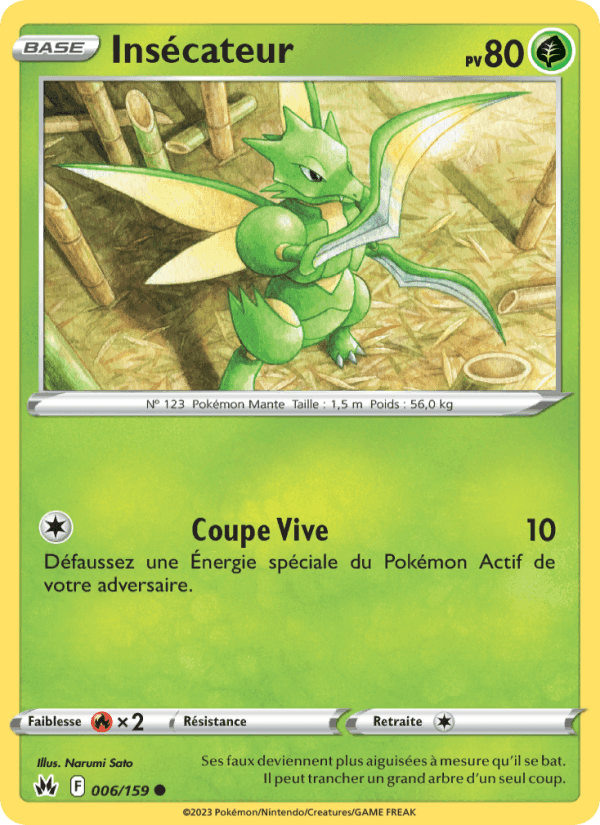 Insécateur, card 006 from Zénith Suprême