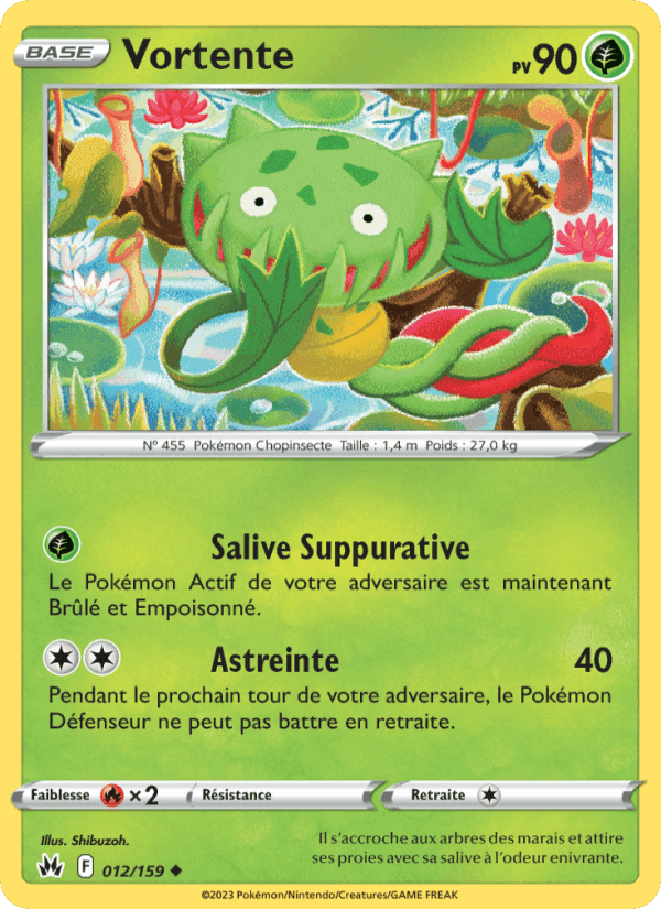 Vortente, carta 012 di Zénith Suprême