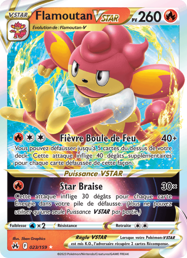 Flamoutan VSTAR, carta 023 de Zénith Suprême