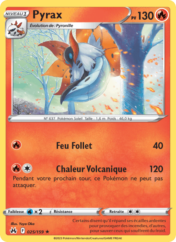Pyrax, carte 025 de Zénith Suprême