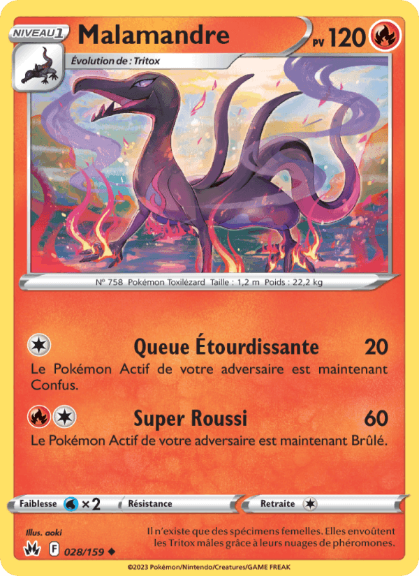 Malamandre, card 028 from Zénith Suprême