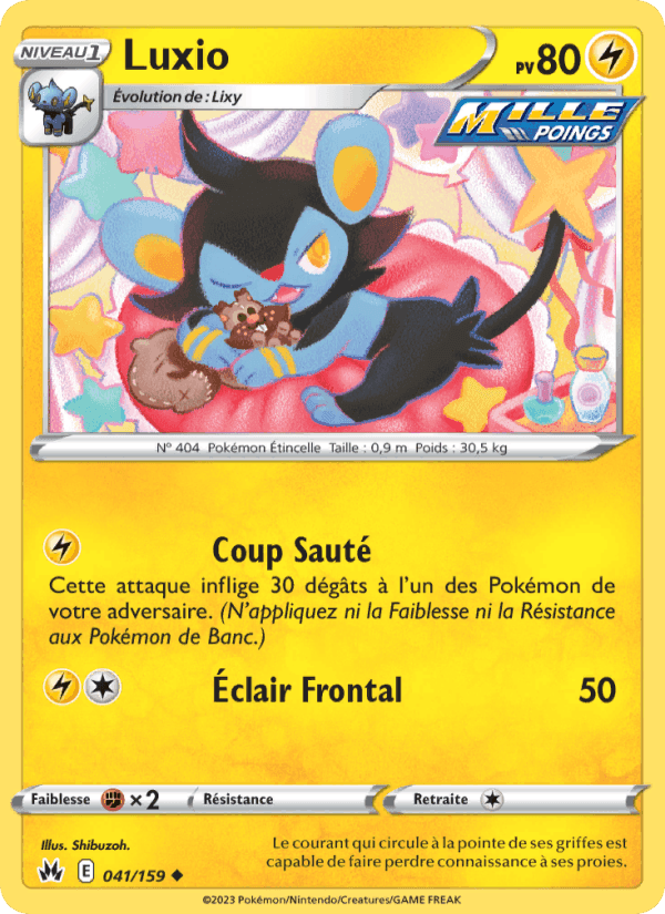 Luxio, carta 041 de Zénith Suprême