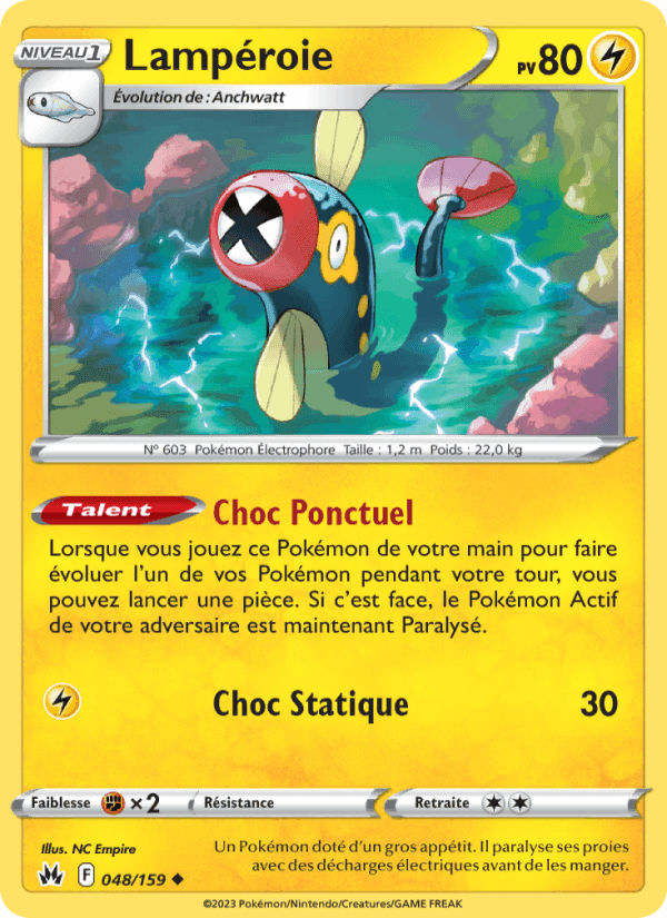 Lampéroie, carte 048 de Zénith Suprême