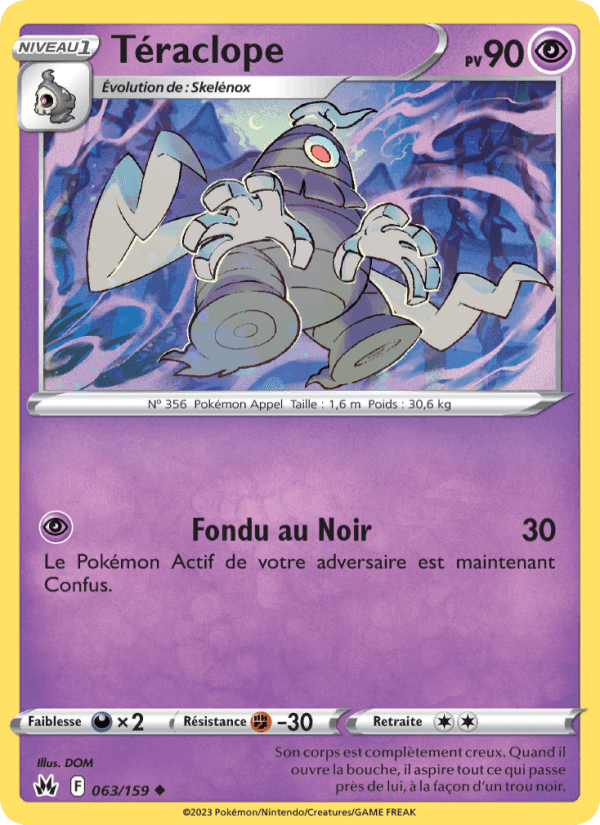 Téraclope, card 063 from Zénith Suprême