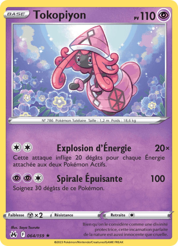 Tokopiyon, card 064 from Zénith Suprême