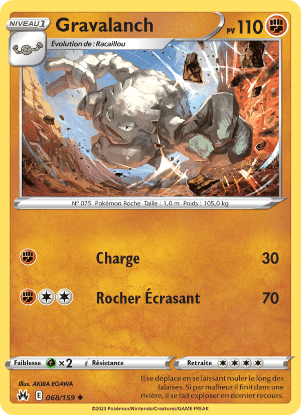 Gravalanch, carte 068 de Zénith Suprême