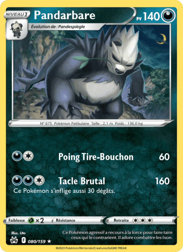 Pandarbare, card 080 from Zénith Suprême