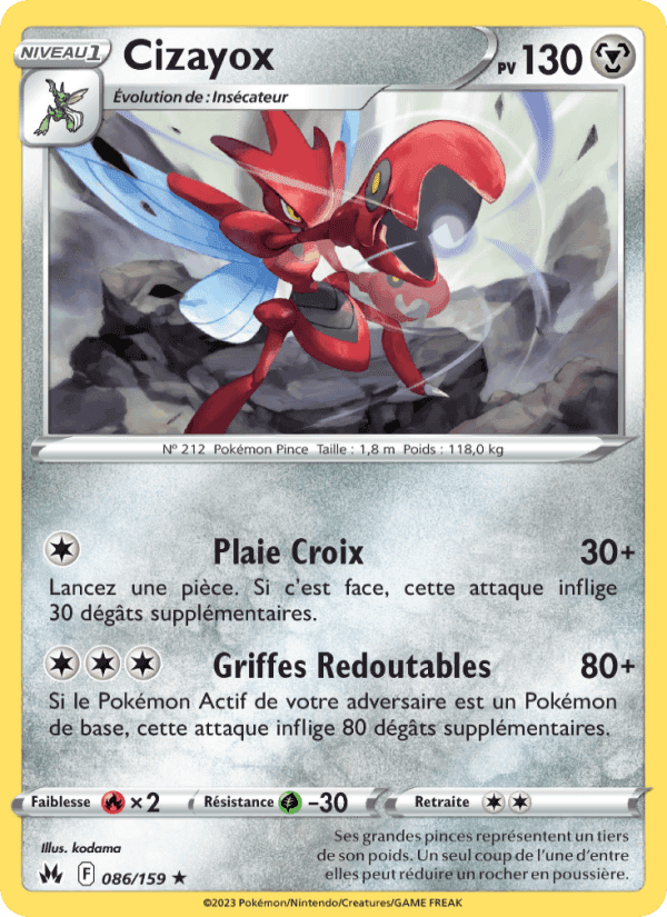 Cizayox, carte 086 de Zénith Suprême