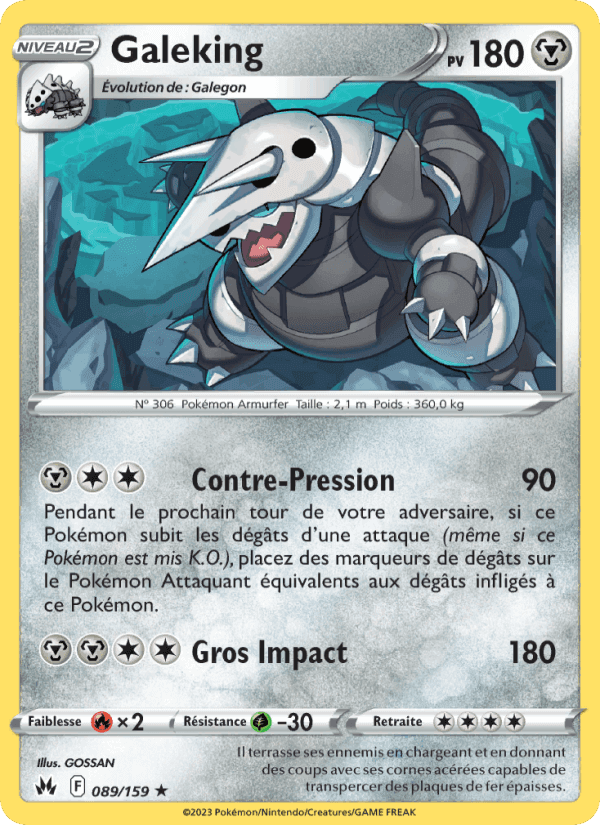 Galeking, carte 089 de Zénith Suprême