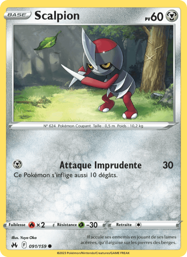 Scalpion, carte 091 de Zénith Suprême
