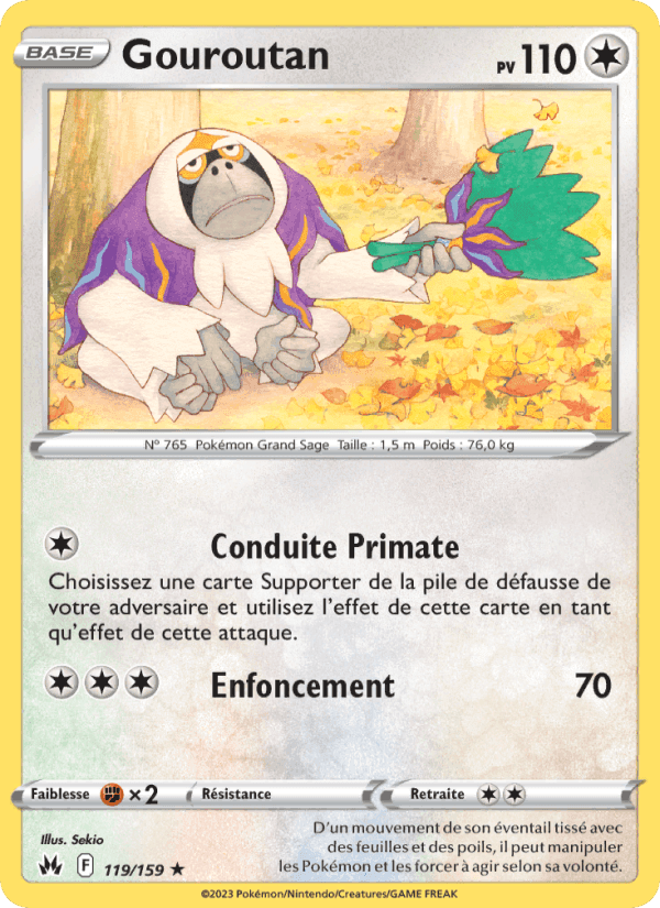 Gouroutan, card 119 from Zénith Suprême