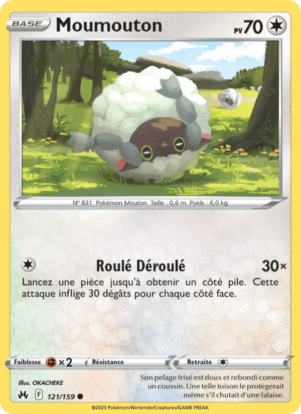 Moumouton, carte 121 de Zénith Suprême