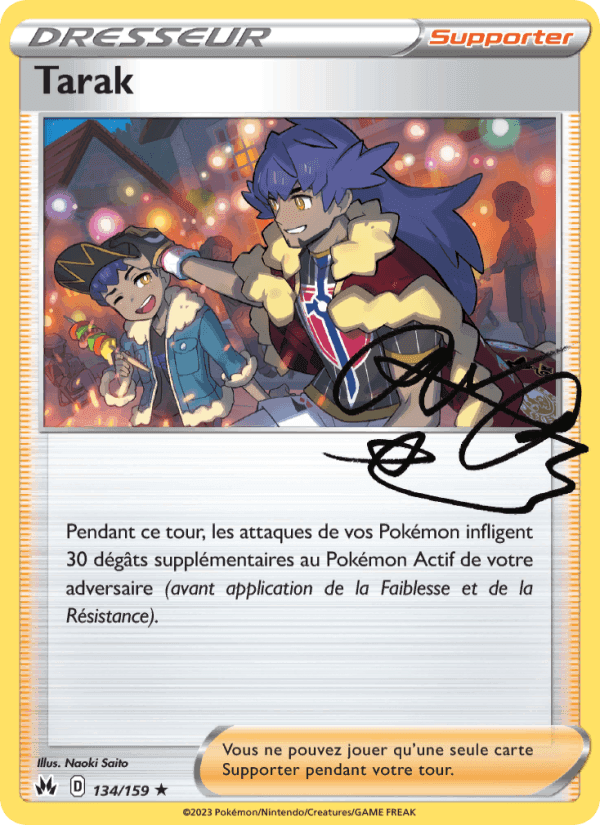 Tarak, card 134 from Zénith Suprême