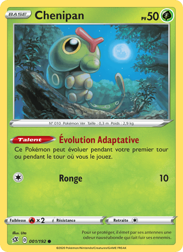 Chenipan, carte 1 de Clash des Rebelles