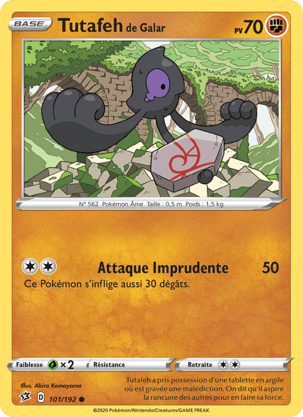Tutafeh de Galar, carte 101 de Clash des Rebelles