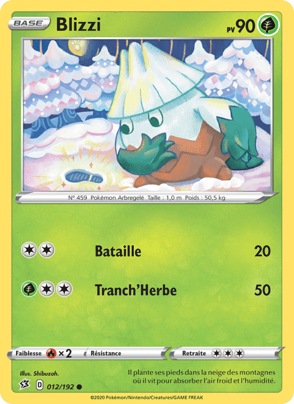 Blizzi, card 12 from Clash des Rebelles