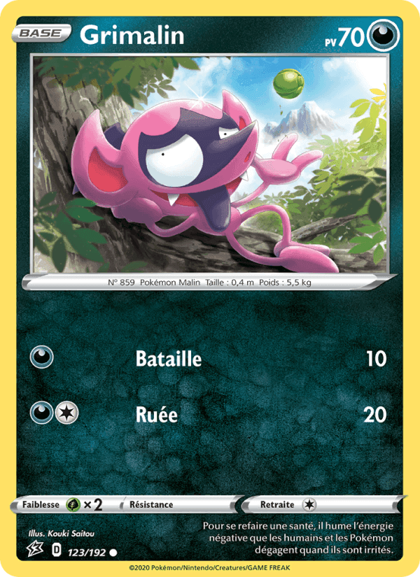Grimalin, card 123 from Clash des Rebelles