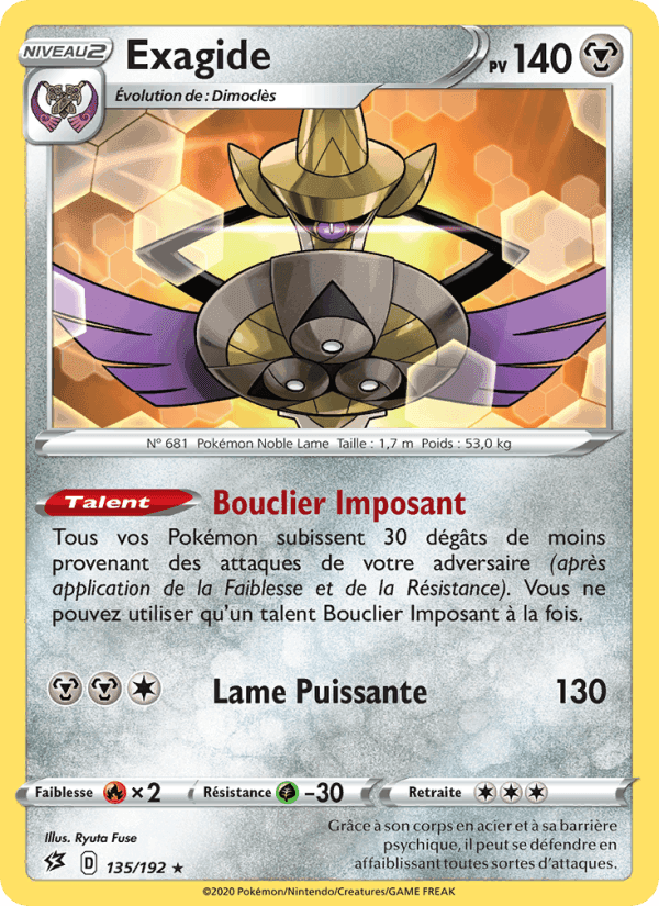 Exagide, carte 135 de Clash des Rebelles