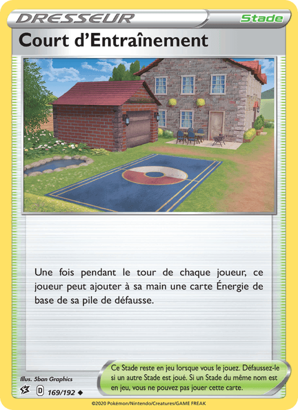 Court d'Entraînement, carte 169 de Clash des Rebelles