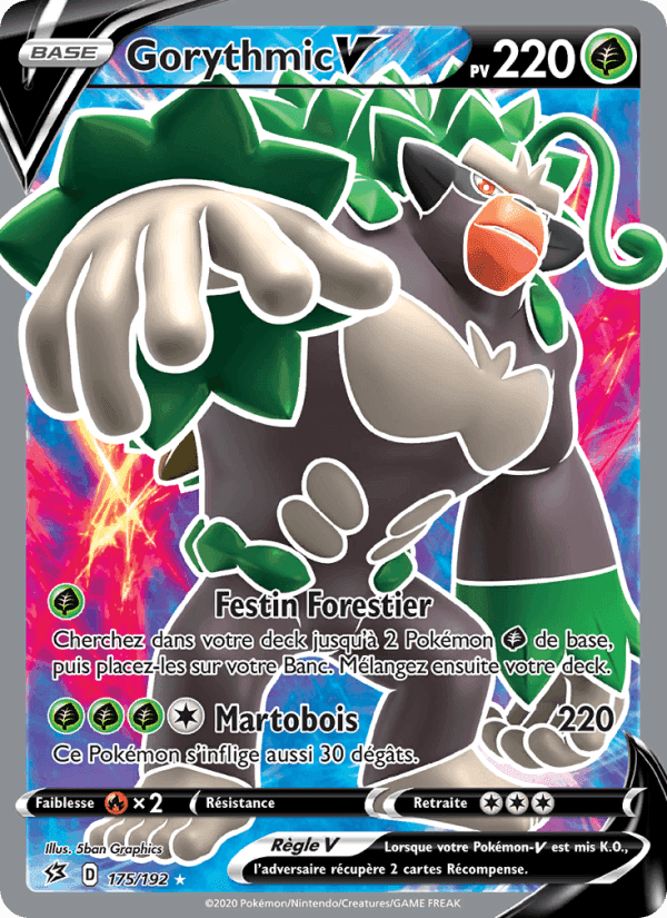 Gorythmic V, card 175 from Clash des Rebelles