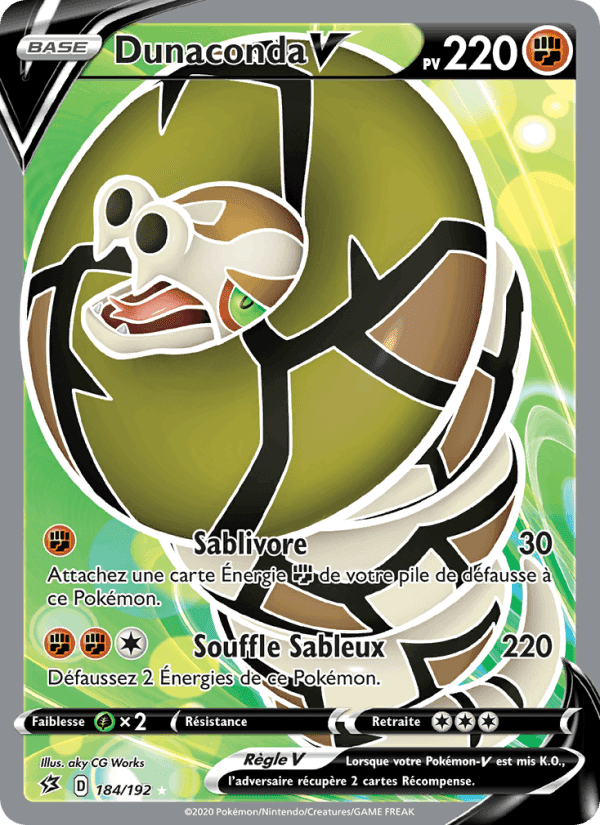 Dunaconda V, card 184 from Clash des Rebelles