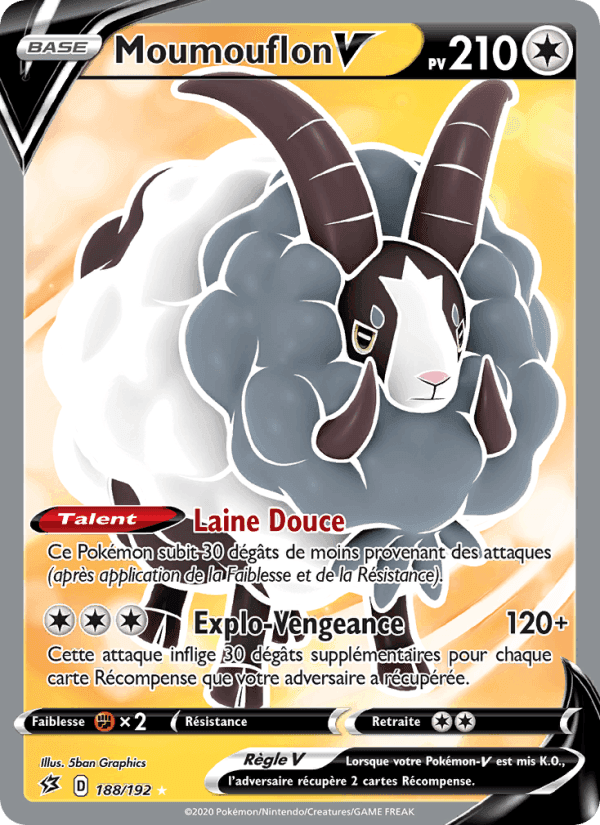 Moumouflon V, carta 188 di Clash des Rebelles